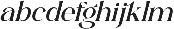 Fantasik Italic otf (400) Font LOWERCASE