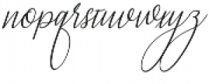 Fantastic Script Italic otf (400) Font LOWERCASE