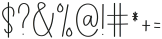 Fantastic Signature Regular ttf (400) Font OTHER CHARS