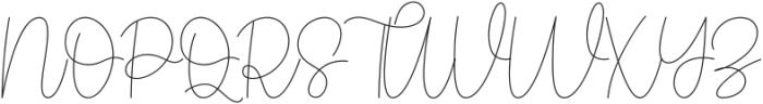 Fantastic Signature Regular ttf (400) Font UPPERCASE