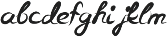 Fantasy-Style otf (400) Font LOWERCASE