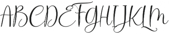 Fanthastic Script Regular otf (400) Font UPPERCASE