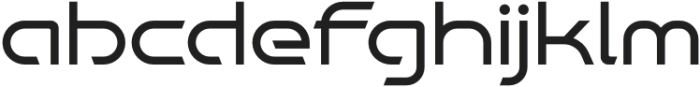 FantomFusion otf (400) Font LOWERCASE