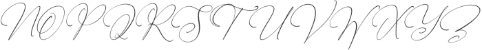 Fanttor Howery Script Italic otf (400) Font UPPERCASE