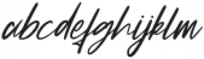 FanyHarlley-Regular otf (400) Font LOWERCASE