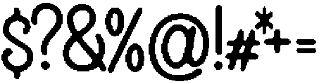 Fapupu ttf (400) Font OTHER CHARS