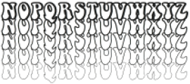 Far Out Stacked otf (400) Font UPPERCASE