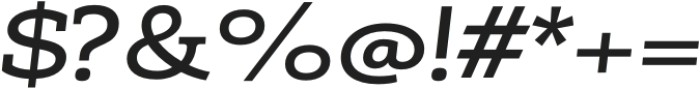Faraon Expanded Bold Italic otf (700) Font OTHER CHARS