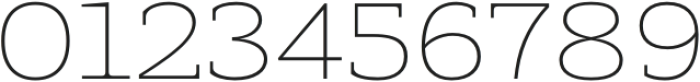Faraon Expanded Thin otf (100) Font OTHER CHARS