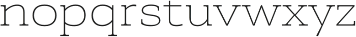 Faraon Expanded Thin otf (100) Font LOWERCASE
