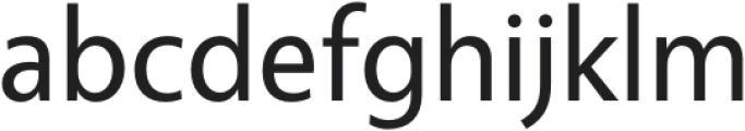 Fargesia Regular otf (400) Font LOWERCASE