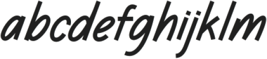 Farhana Semi Bold otf (600) Font LOWERCASE