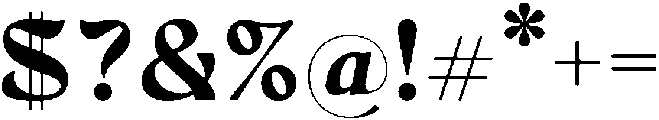 Farin Regular otf (400) Font OTHER CHARS