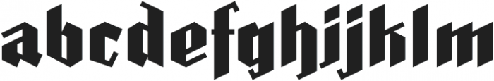 Farisea Fraktur otf (400) Font LOWERCASE