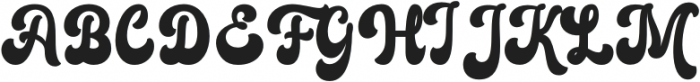 Farland-Regular otf (400) Font UPPERCASE