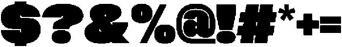 Farlot Heavy otf (800) Font OTHER CHARS