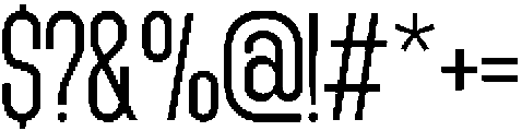 Farlot Thin otf (100) Font OTHER CHARS