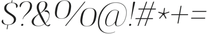 Farm Wave Italic otf (400) Font OTHER CHARS