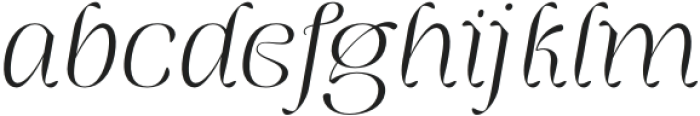 Farm Wave Italic otf (400) Font LOWERCASE