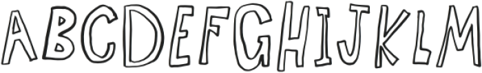 FarmersMarketOutlined Regular otf (400) Font UPPERCASE