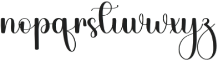 Farmhouse Beautiful Regular otf (400) Font LOWERCASE