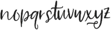 Farmhouse Country otf (400) Font LOWERCASE