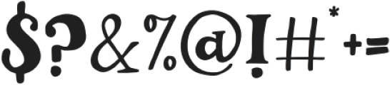Farmhouse Heirloom Serif Regular otf (400) Font OTHER CHARS