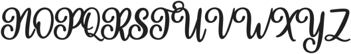 Farmhouse Italic ttf (400) Font UPPERCASE