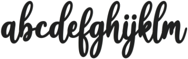 Farmhouse Italic ttf (400) Font LOWERCASE