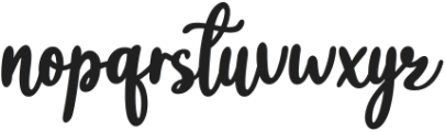 Farmhouse Italic ttf (400) Font LOWERCASE