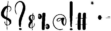 Farmhouse Regular otf (400) Font OTHER CHARS