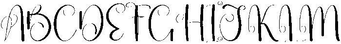 Farmhouse Regular otf (400) Font UPPERCASE