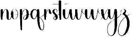 Farmhouse Regular otf (400) Font LOWERCASE