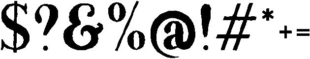 Farmhouse Regular otf (400) Font OTHER CHARS