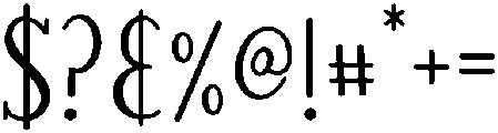 Farmhouse Regular otf (400) Font OTHER CHARS