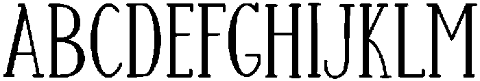 Farmhouse Regular otf (400) Font UPPERCASE