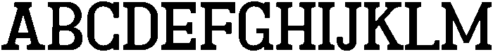 Farmhouse Regular otf (400) Font UPPERCASE