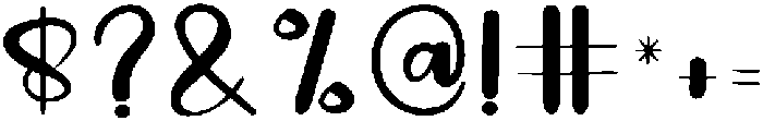 Farmhouse Regular ttf (400) Font OTHER CHARS