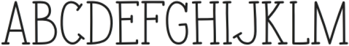 Farmhouse Serif Regular otf (400) Font UPPERCASE