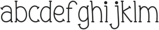 Farmhouse Serif Regular otf (400) Font LOWERCASE