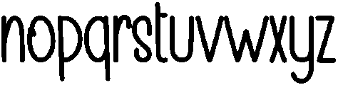 Farmhouse Vintage Regular otf (400) Font LOWERCASE