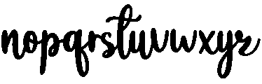Farmhouse otf (400) Font LOWERCASE