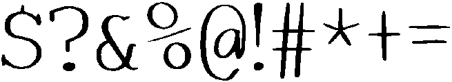 Farmhouse otf (400) Font OTHER CHARS