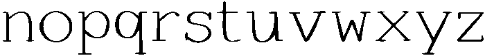 Farmhouse otf (400) Font LOWERCASE