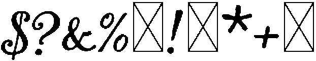 FarmhouseScript Regular otf (400) Font OTHER CHARS