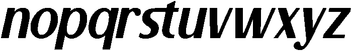 Farmilo Slant otf (400) Font LOWERCASE