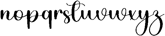Farming Regular otf (400) Font LOWERCASE