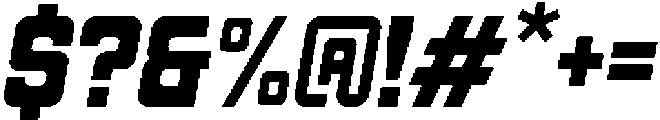 Farmore HFDC Oblique otf (400) Font OTHER CHARS