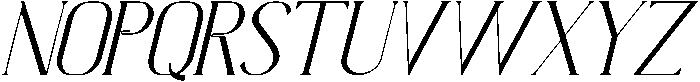 Faroira Italic otf (400) Font UPPERCASE
