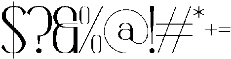 Faroira otf (400) Font OTHER CHARS